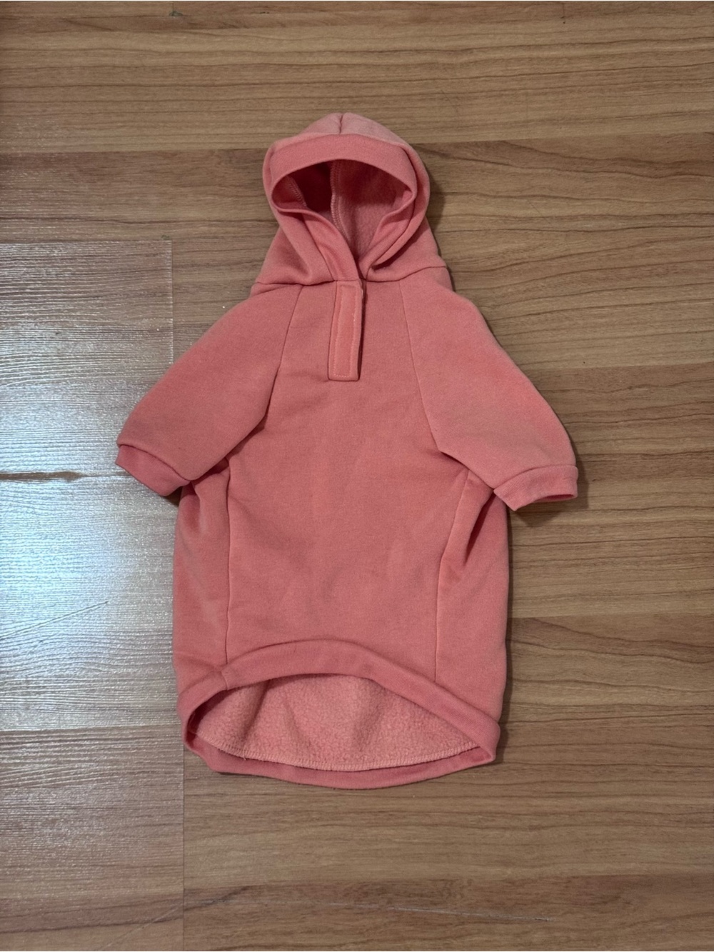 Top Paw Pink Fleece Dog Hoodie Small - Picture 1 of 2